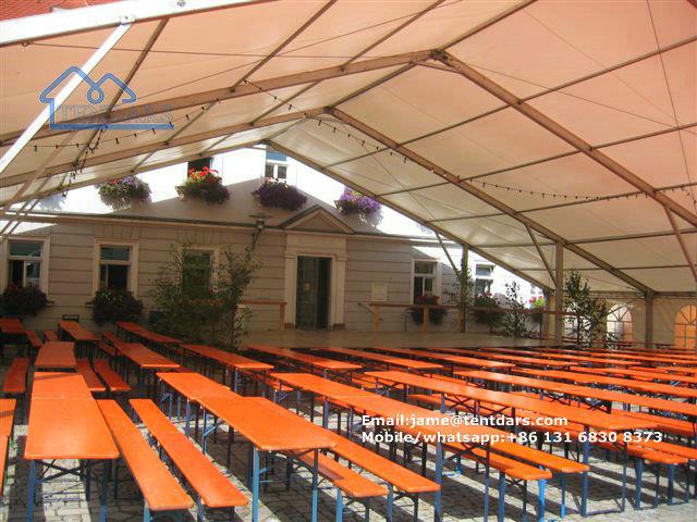 تعمیراتی دوپہر کے کھانے کے خیمے