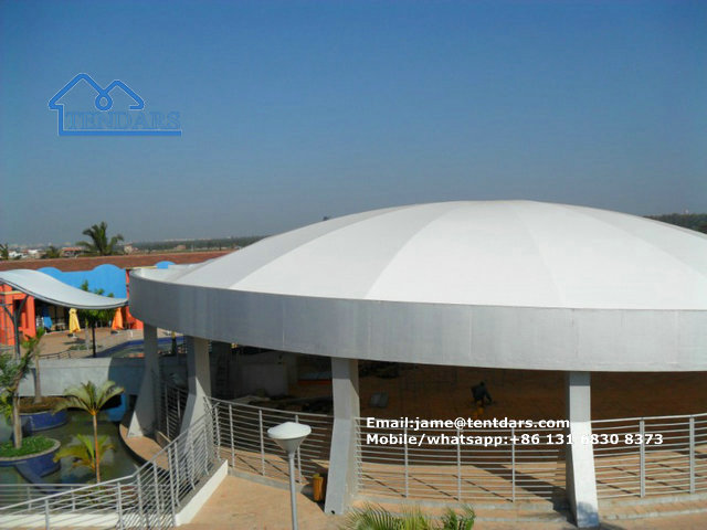 Tensile fabric buildings